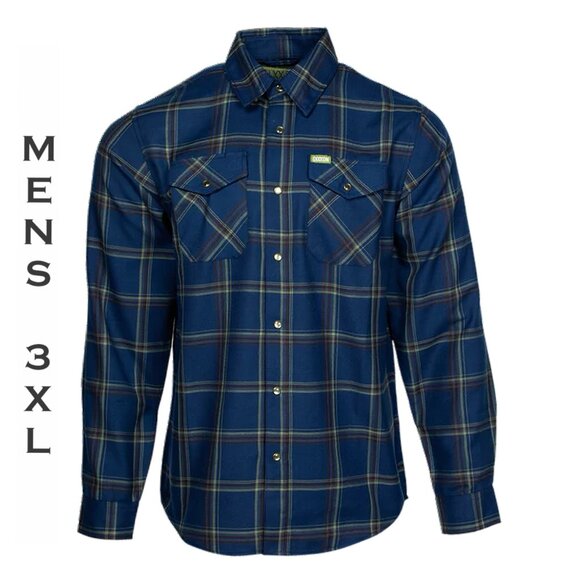 DIXXON FLANNEL - FORCE Flannel Shirt - Men's 3XL - Picture 1 of 14
